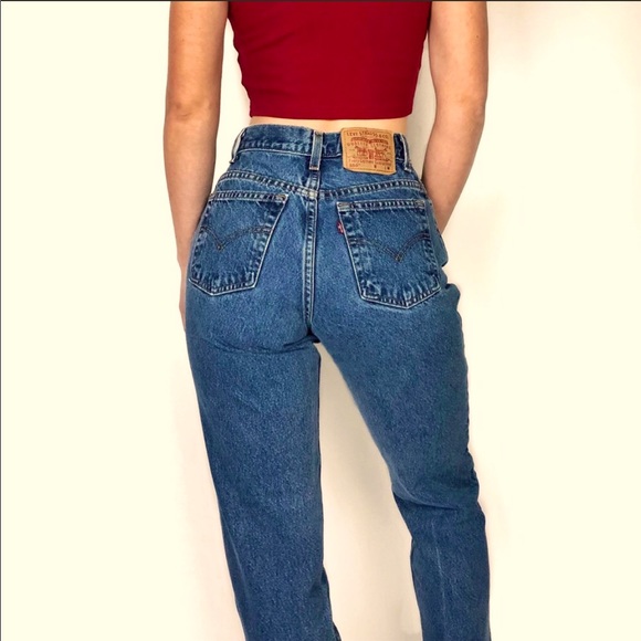 Levi's Denim - Vintage Levi’s 521 OG Mom Jeans paper tag size 4